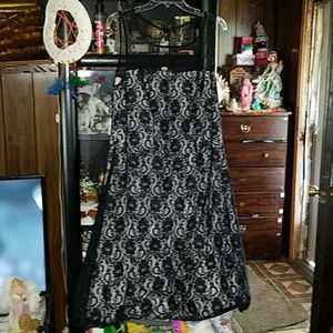 Women's torrid black and white dress